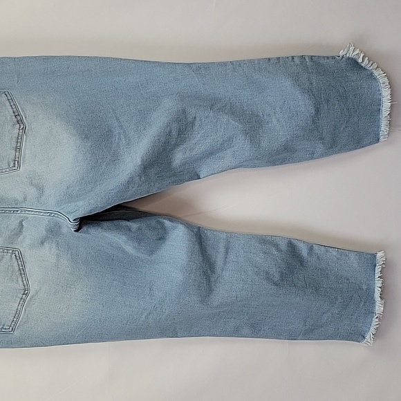 Jen 7 by & FAM Ankle Skinny Jeans Light Wash Size 18 - Picture 7 of 14